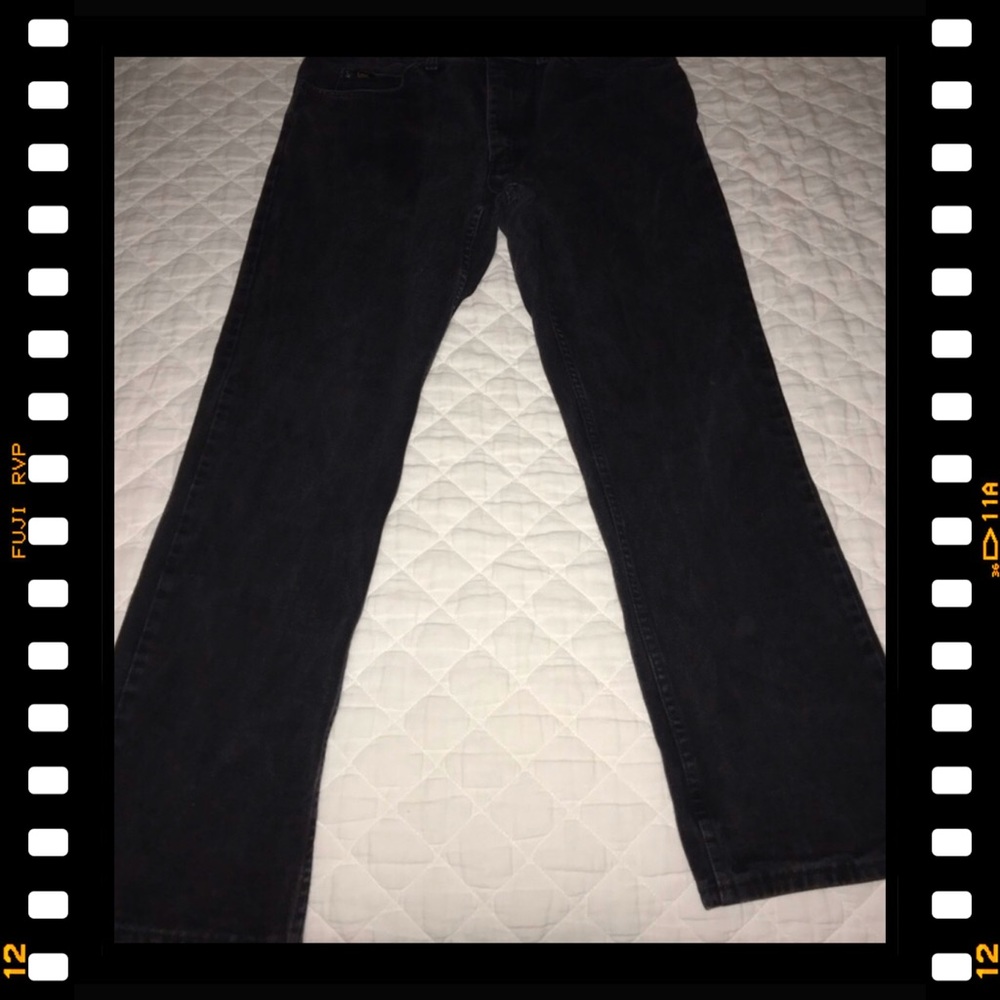 🖤Lee regular fit jeans in black🖤